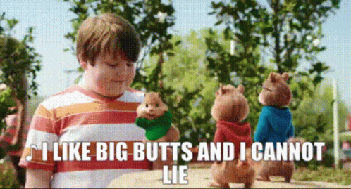 Alvin And The Chipmunks Theodore GIF - Alvin And The Chipmunks Theodore I Like Big Butts And I Cannot Lie GIFs