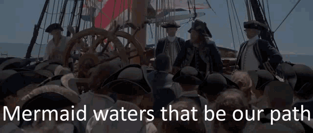 Mermaid Waters That Be Our Path Pirates Of The Caribbean GIF - Mermaid Waters That Be Our Path Pirates Of The Caribbean Mermaid Waters GIFs