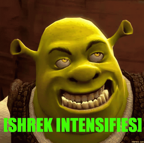 Shrek Screaming Inside GIF - Shrek Screaming Inside Intensifies GIFs