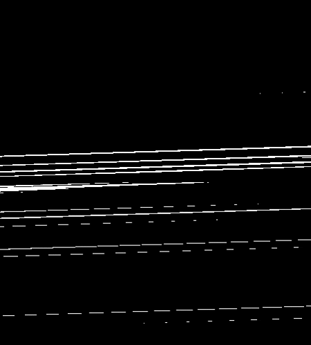 a black and white image with a few white lines on it