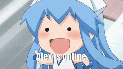 Alex Is Online Alex GIF - Alex Is Online Alex Chmurax GIFs