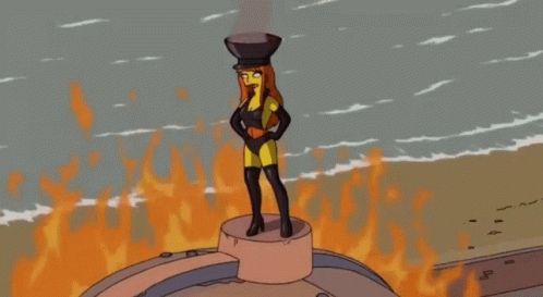 The Simpsons Sexy GIF - The Simpsons Sexy Flame GIFs