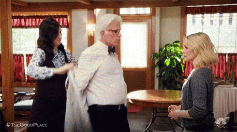 Janet Ted Danson GIF