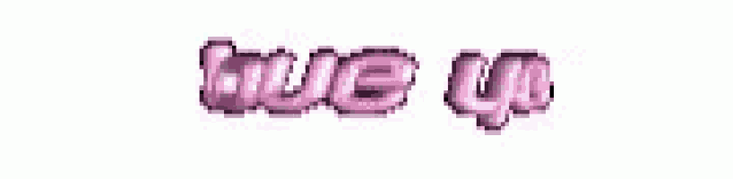 the word i love you is written in pink letters