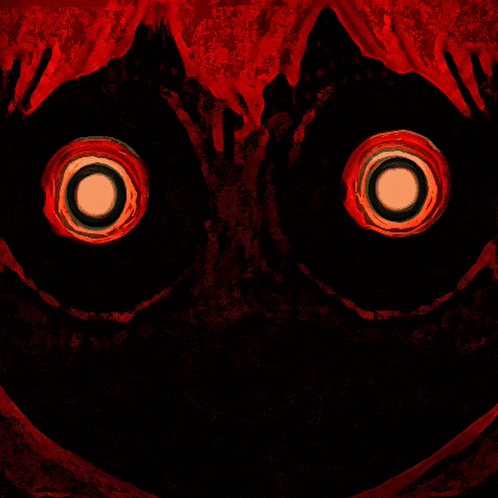 a close up of a person 's eyes with circles in them