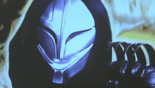 a close up of a person wearing a helmet