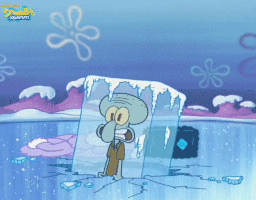 Frozen Squidward GIF - Winter Squidward Spongebob GIFs