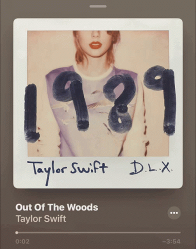 Taylor Out Of The Woods1989 GIF - Taylor Out Of The Woods1989 GIFs
