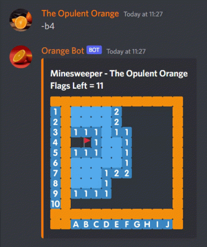 Orangebotminesweeper GIF - Orangebotminesweeper GIFs