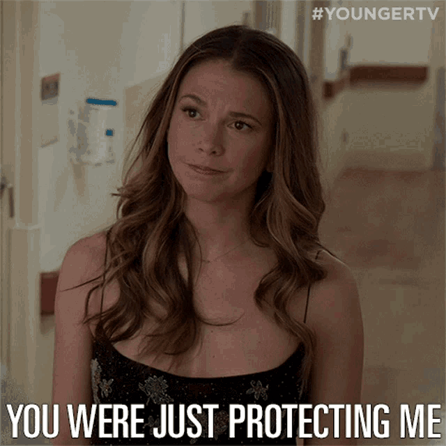 You Were Just Protecting Me You Were Looking Out For Me GIF - You Were Just Protecting Me You Were Looking Out For Me Liza Miller GIFs