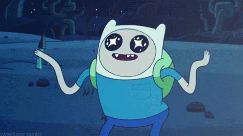 Hyper Finn GIF - Adventure Time Finn Excited GIFs
