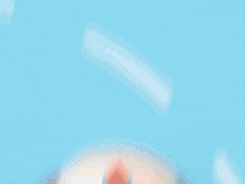 a painting of a person swimming in a pool with a green background