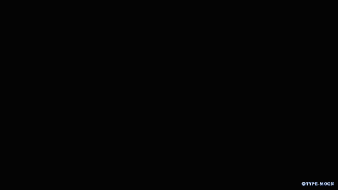 a full moon in a dark blue sky with a type moon logo