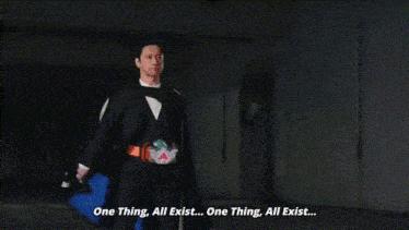 a blurred image of a person saying one thing all exist one thing all exist