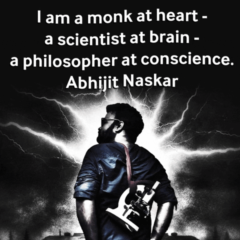 I Am A Monk At Heart Scientist At Brain GIF - I Am A Monk At Heart Scientist At Brain Philosopher At Conscience GIFs