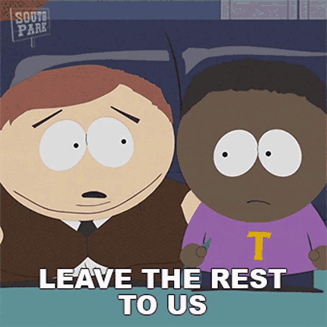 Leave The Rest Of Us Eric Cartman GIF - Leave The Rest Of Us Eric Cartman Tolkien Black GIFs
