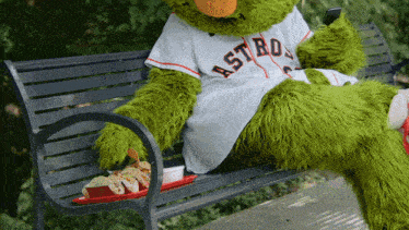 Houston Astros Orbit GIF - Houston Astros Orbit Eating GIFs