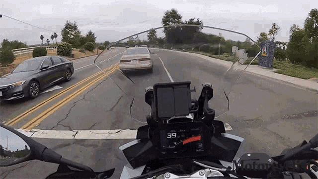 Driving Motorcyclist Magazine GIF - Driving Motorcyclist Magazine Overtake GIFs