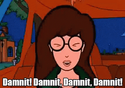 Daria Damnit GIF - Daria Damn Damnit GIFs