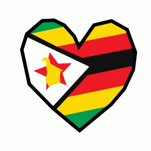 Zimbabwe Heart GIF - Zimbabwe Heart Zimpride GIFs