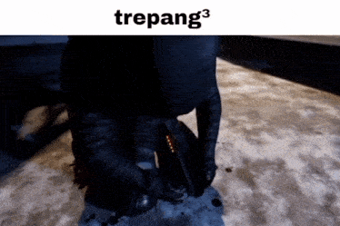 a screenshot of trepang3 shows a person in black gloves