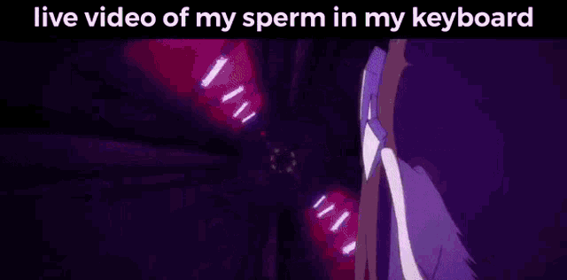 a woman is driving down a tunnel in a video of her sperm in a keyboard .