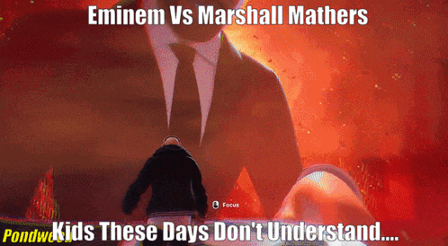 eminem vs marshall mathers kids these days do n't understand pondworld