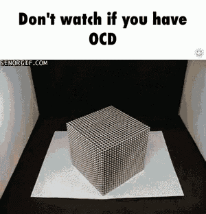 Don'T Watch If You Have Ocd - Ocd GIF - Dont Watch Ocd Destroy GIFs