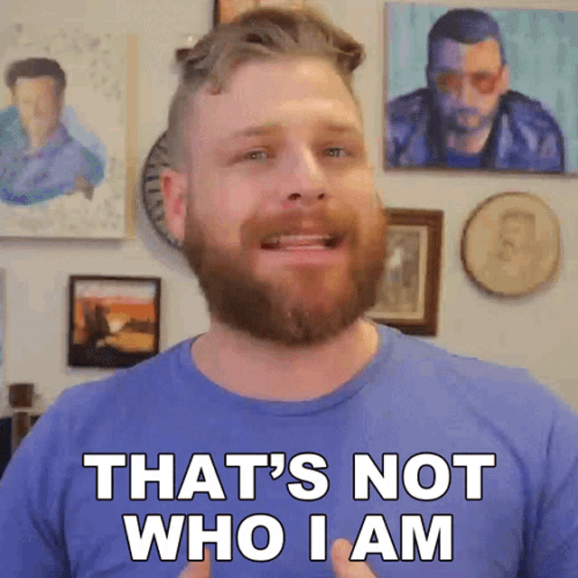 Thats Not Who I Am Grady Smith GIF - Thats Not Who I Am Grady Smith Thats Not My Personality GIFs