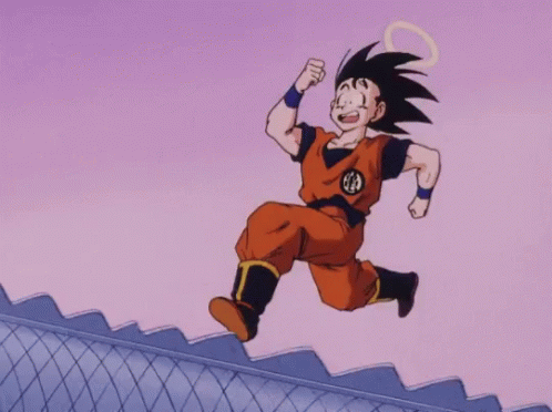 Dbz Goku GIF - Dbz Goku Run GIFs