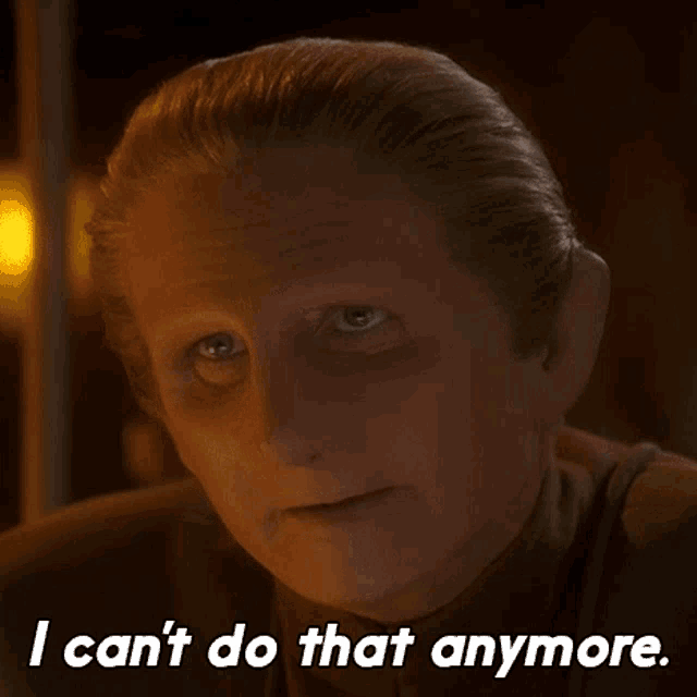 I Cant Do That Anymore Odo GIF - I Cant Do That Anymore Odo Star Trek GIFs