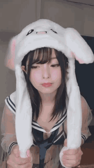 Cute Cosplay GIF - Cute Cosplay Bunny GIFs