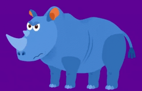 Animated Rhino GIF - Animated Rhino Animation GIFs