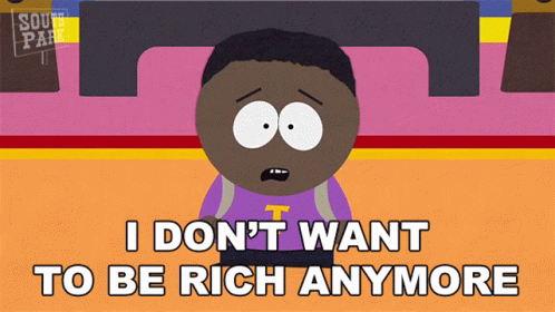 I Dont Want To Be Rich Anymore Tolkien Black GIF - I Dont Want To Be Rich Anymore Tolkien Black South Park GIFs