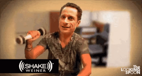 Anthony Weiner Shake Weiner GIF - Anthony Weiner Shake Weiner Workout GIFs