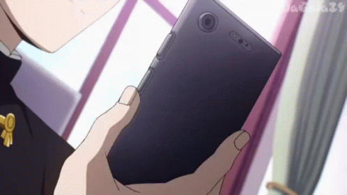 Anime Smartphone GIF - Anime Smartphone Kaguyasama - Discover & Share GIFs