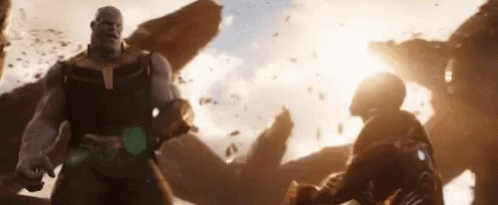 Avengers Infinity War Thanos GIF - Avengers Infinity War Thanos Punch GIFs