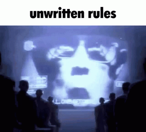 Unwritten Rules GIF - Unwritten Rules Rule GIFs