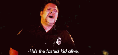 Superbad Hes The Fastest Kid Alive GIF - Superbad Hes The Fastest Kid Alive Fastest Kid Alive GIFs