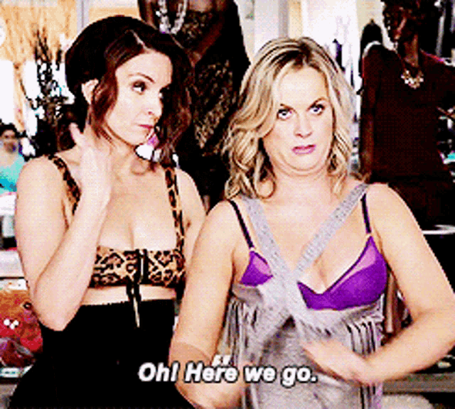 Oh Here We Go GIF - Oh Here We Go Amy Poehler GIFs
