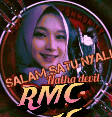 a picture of a woman with the words salam satunya all