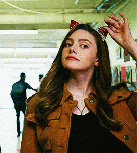 Hope Mikaelson Cat Ears GIF - Hope Mikaelson Cat Ears Tvd GIFs