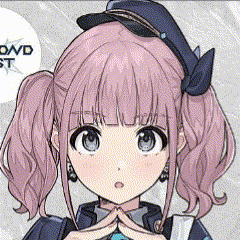 a girl with pink hair is wearing a hat and a jacket .