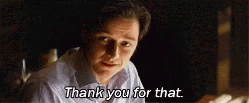 James Mcavoy Thank You For Beingafriend GIF - James Mcavoy Thank You For Beingafriend Thank You For That GIFs