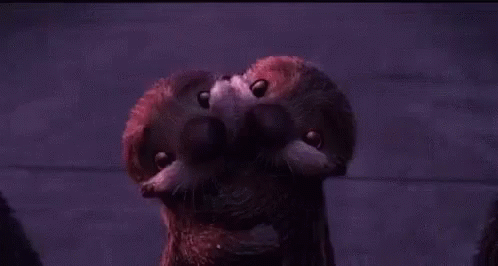 Otter Hug Love GIF - Otter Hug Love Best Friends GIFs