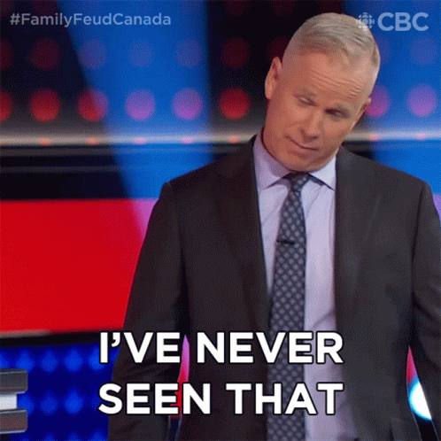 Ive Never Seen That Gerry Dee GIF - Ive Never Seen That Gerry Dee Family Feud Canada GIFs