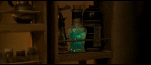 a bottle with the letter a on it