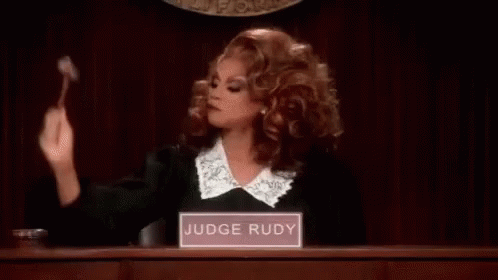 Judge Rudy Rupaul GIF - Judge Rudy Rupaul Order GIFs