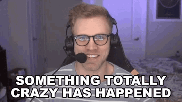 Something Totally Crazy Has Happened Dave Olson GIF - Something Totally Crazy Has Happened Dave Olson Dolson GIFs