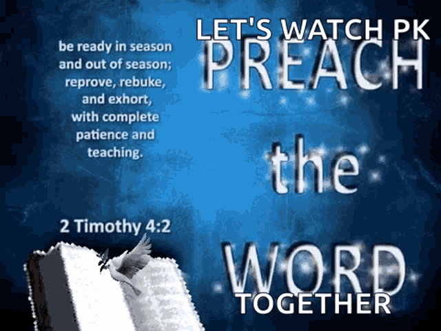 let 's watch pk preach the word together poster